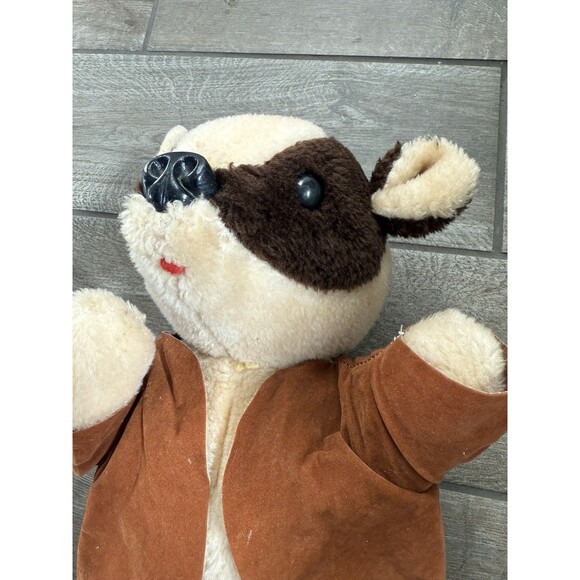 VTG Rushton Badger Soft Plush Wind In The Willow? 18in HTF Figure - Picture 3 of 7